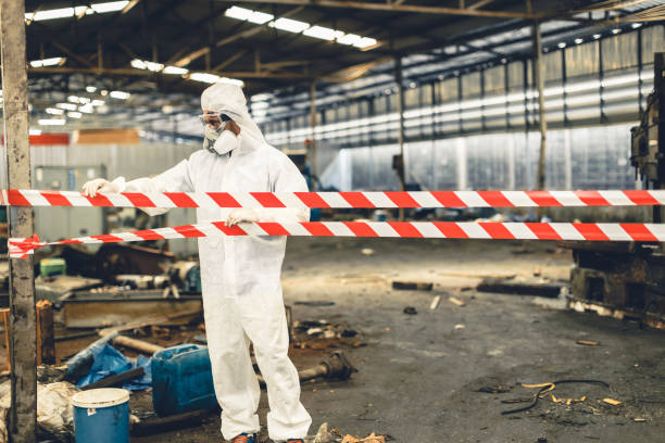 Professional Odor Removal technician working in Midway, UT